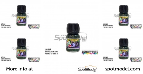 Zero Paints ZP 1056 30 Paint For Airbrush Jaguar Racing F1 Green 1 X zero-paints-zp-1056-30-paint-for-airbrush-jaguar-racing-f1-green-1-x